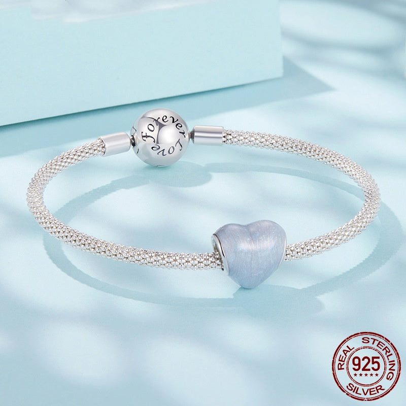 Heart Of Ocean S925 Sterling Silver Beads
