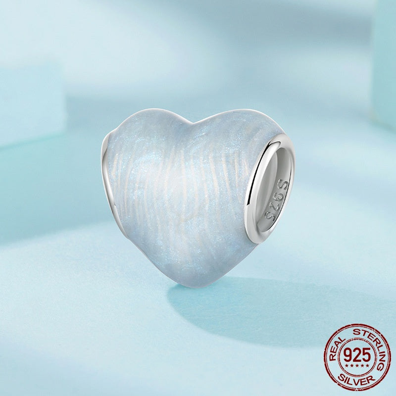 Heart Of Ocean S925 Sterling Silver Beads