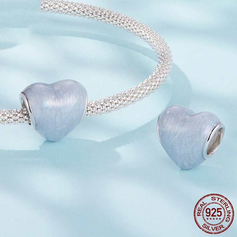 Heart Of Ocean S925 Sterling Silver Beads