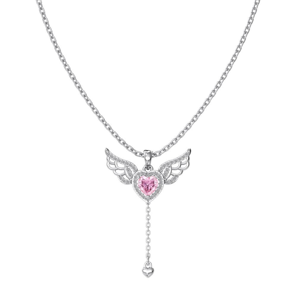 Fashion Wings Tassel Wild Female Necklace