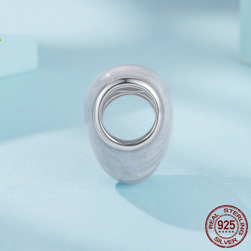 Heart Of Ocean S925 Sterling Silver Beads